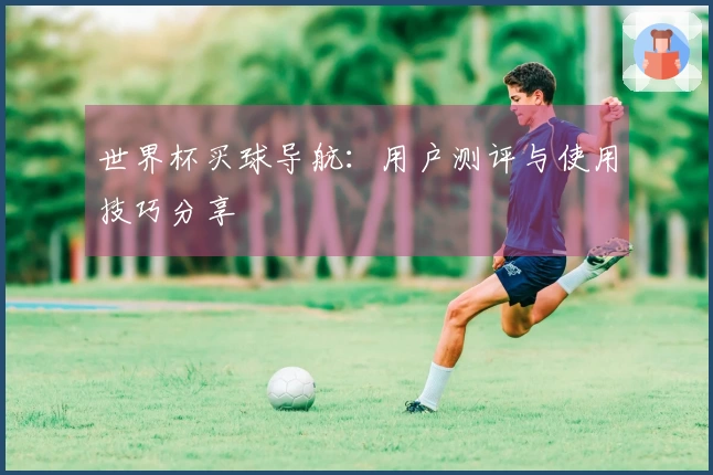 世界杯买球导航：用户测评与使用技巧分享